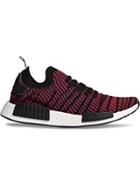 Adidas Black And Red Nmd R1 Stlt Sneakers