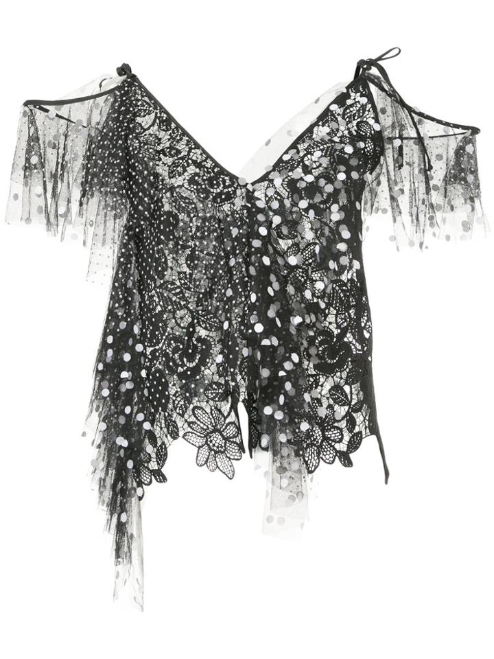 Romance Was Born Full Circle Camisole Top - Black