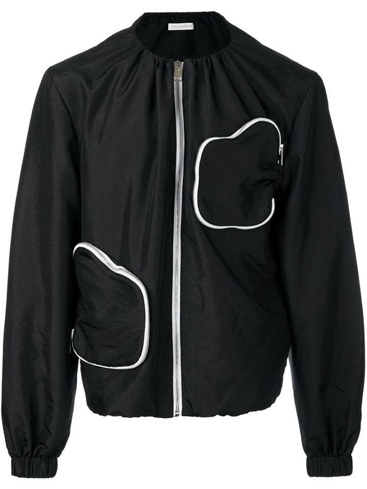 J.w.anderson - Patch Pocket Jacket - Men - Polyamide/polyester - 48, Black, Polyamide/polyester