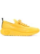 Diesel Logo Low-top Sneakers - Yellow & Orange