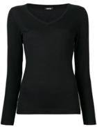 Aspesi Long Sleeve Top - Black