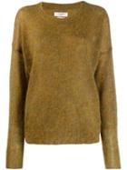 Isabel Marant Étoile Cliftony Fluffy Kniy Jumper - Green