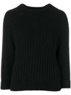 3.1 Phillip Lim Ribbed Jumper - Black