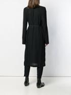 Ann Demeulemeester Tuxedo Lapel Coat - Black