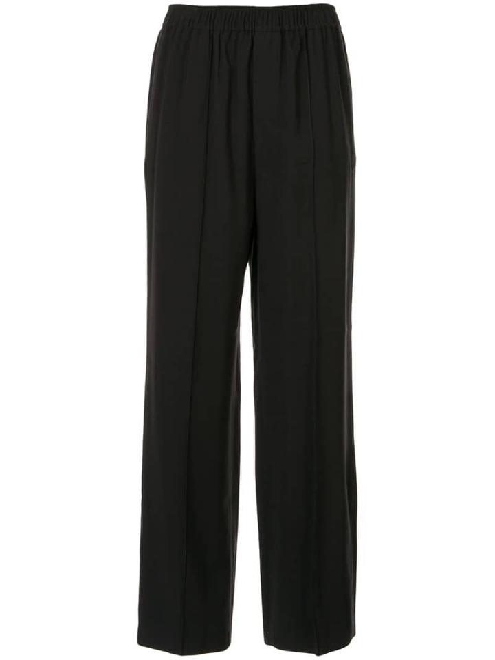 Goen.j Pin-tuck Trousers - Black
