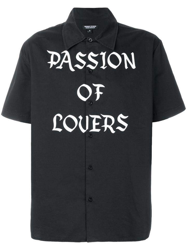 Midnight Studios Passion Of Lovers Shirt - Black