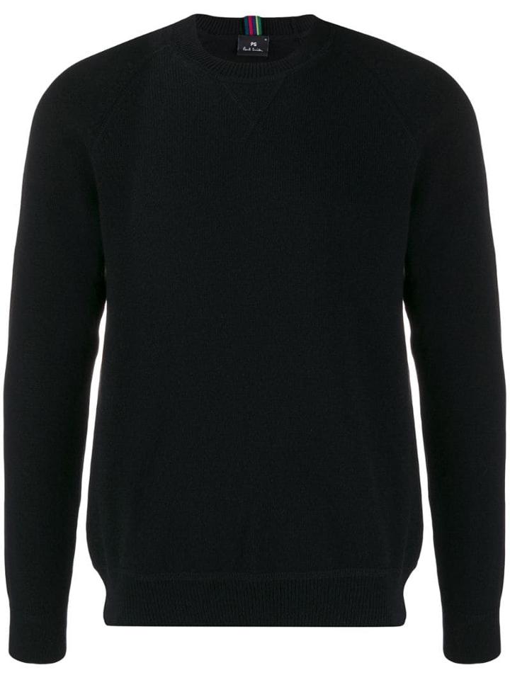 Ps Paul Smith Long Sleeve Jumper - Black