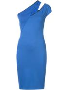 Mugler - Shoulder Slash Cocktail Dress - Women - Spandex/elastane/viscose - 36, Black, Spandex/elastane/viscose