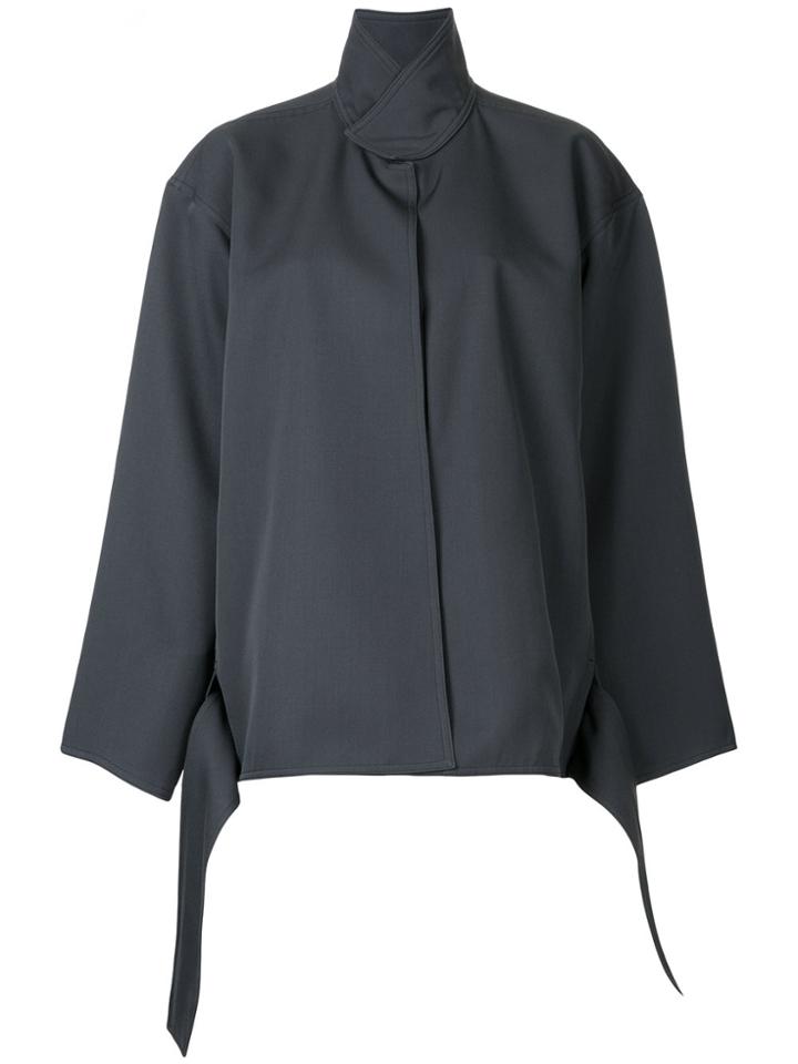 Lemaire Funnel Neck Jacket - Grey