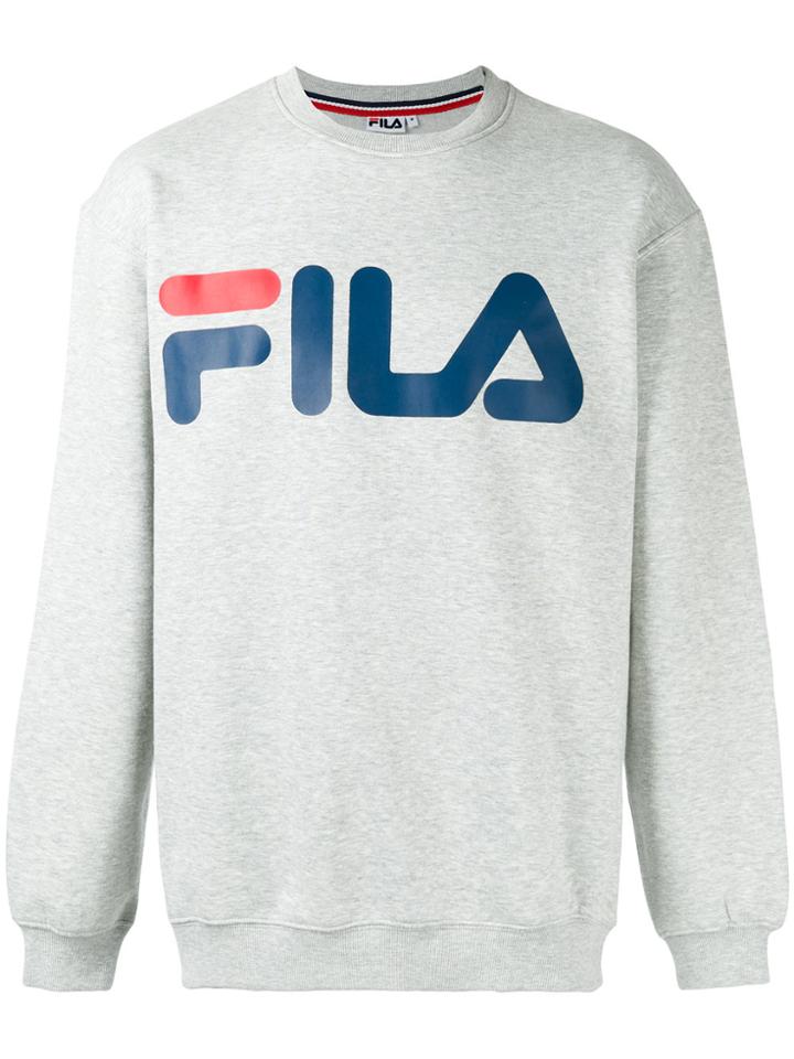 Fila Fila Print Sweatshirt - Grey