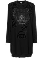 Kenzo Tiger Jumper Dress - Black
