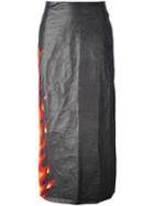 Walter Van Beirendonck Vintage 'warrior' Maxi Skirt