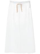 No21 Net Skirt - White