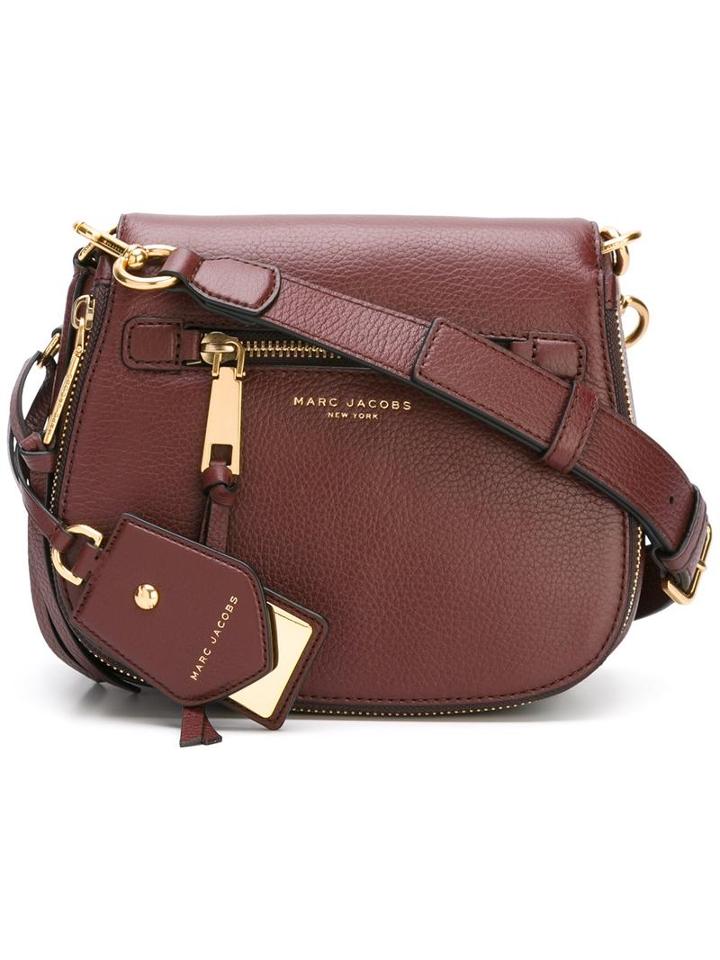 Marc Jacobs 'gotham' Saddle Crossbody Bag, Women's, Red, Leather