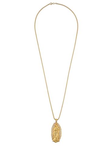Bhindi Jewelers Diamond Guadalupe Pendant Necklace