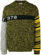 Calvin Klein Jeans Est. 1978 Barcode Detail Jumper - Yellow