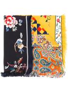 Pierre-louis Mascia Floral Print Scarf, Women's, Silk