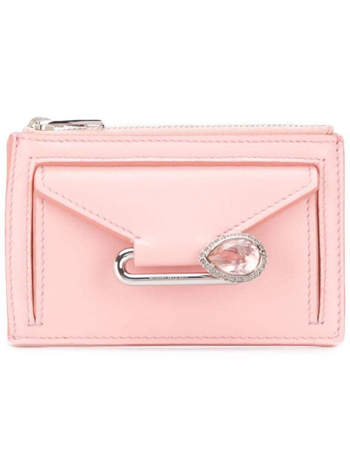 Alexander Mcqueen Small Embellished Wallet - Pink