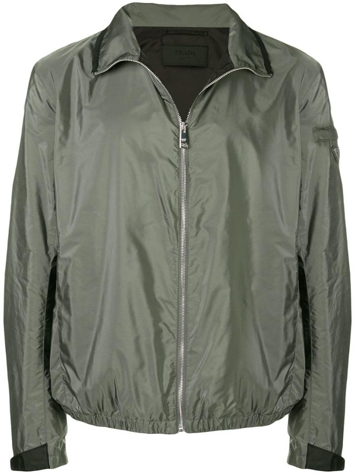Prada Technical Coach Jacket - Grey