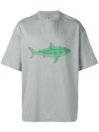 Lanvin Shark Print T-shirt - Grey