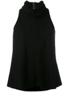 Chanel Vintage Halterneck Top, Women's, Size: 38, Black
