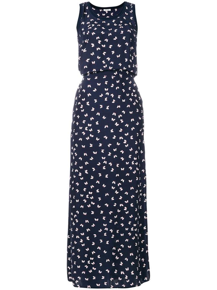 P.a.r.o.s.h. Sleeveless Butterfly Dress - Blue