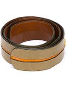 Céline Vintage Striped Belt, Women's