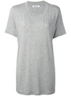 Dondup - Sunbury Long T-shirt - Women - Elastodiene/viscose - S, Grey, Elastodiene/viscose