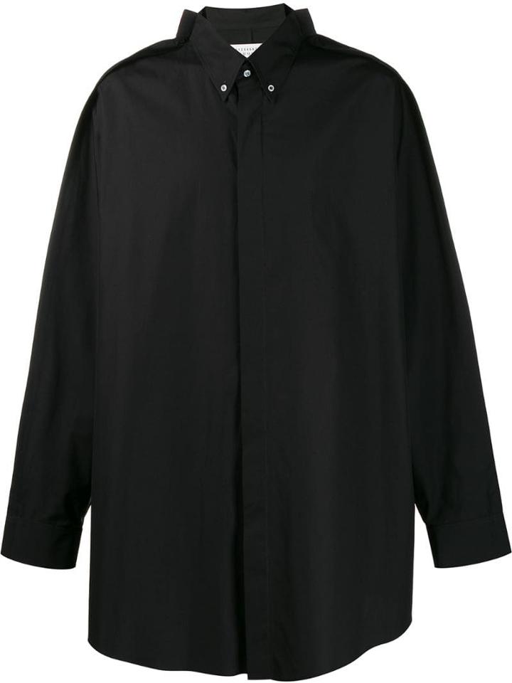 Maison Margiela Foldover Seam Shirt - Black