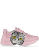 Gucci Rhyton Sneakers - Pink