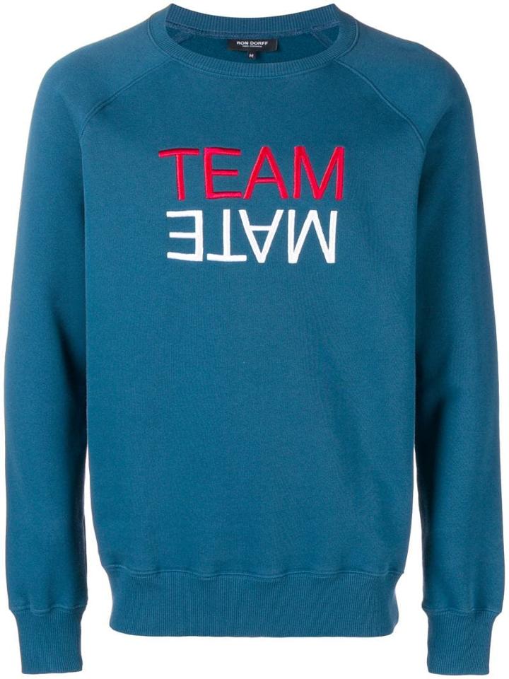Ron Dorff Team Mate Sweatshirt - Blue