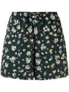 See By Chloé Floral Print Shorts - Green