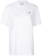 Ami Alexandre Mattiussi - Ami De Coeur Polo Shirt - Men - Cotton - S, White, Cotton