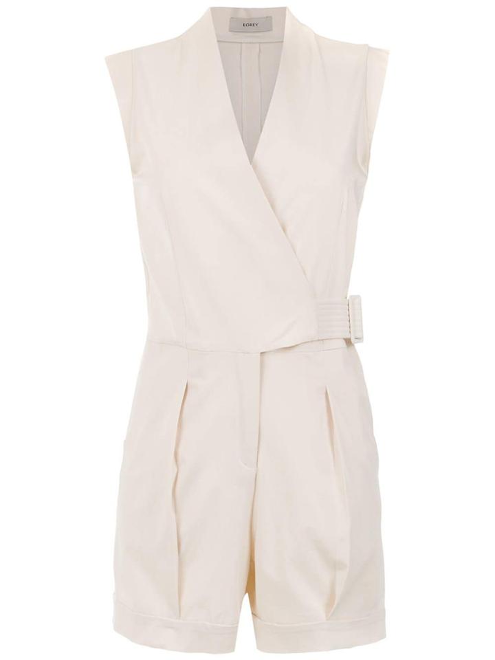 Egrey Romper With Knot Detail - Nude & Neutrals