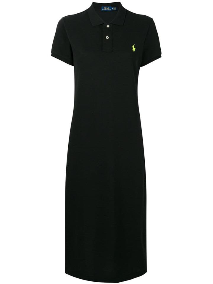 Polo Ralph Lauren Long Polo-styled Dress - Black