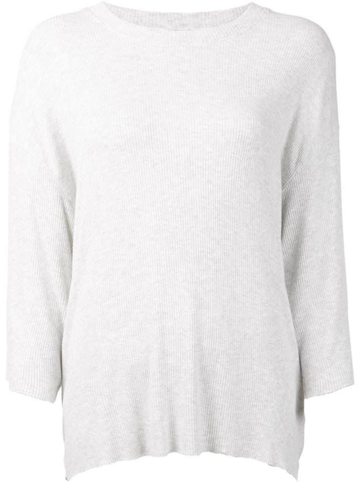 The Squad Three-quarters Sleeve T-shirt, Women's, Size: Medium, Grey, Cotton/spandex/elastane