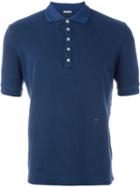 Massimo Alba Classic Polo Shirt, Men's, Size: Xl, Blue, Cotton/spandex/elastane