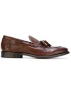 Henderson Baracco Tassel Detail Loafers, Men's, Size: 41.5, Brown, Calf Leather/leather