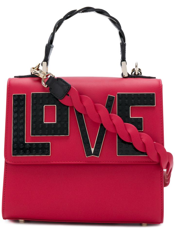 Les Petits Joueurs Love Tote Bag - Red