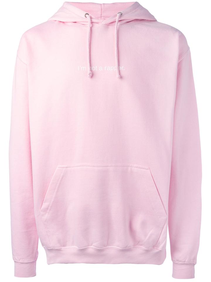 F.a.m.t. I'm Not A Rapper Sweatshirt - Pink & Purple