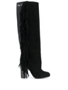 Philipp Plein High Signature Boots - Black