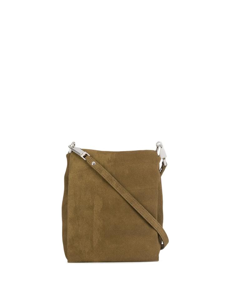 Rick Owens Adri Flap Bag - Green