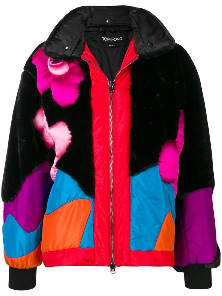 Tom Ford Oversized Windbreaker Jacket - Black