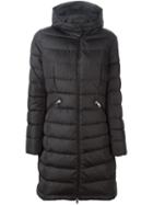 Moncler 'flamette' Padded Coat, Women's, Size: 3, Black, Feather Down/polyamide