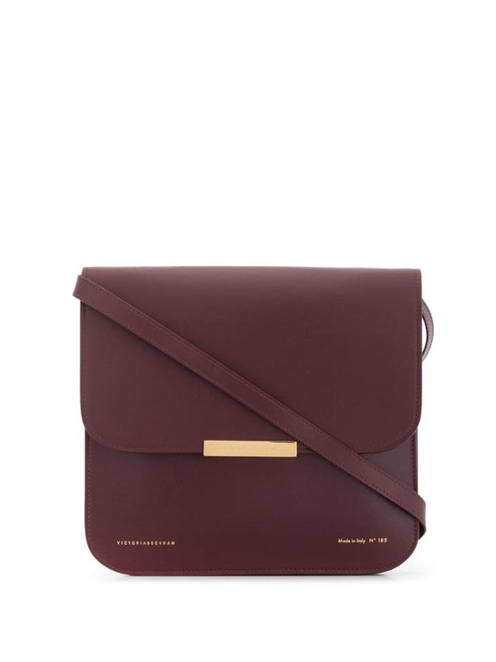 Victoria Beckham Eva Foldover Crossbody Bag - Red