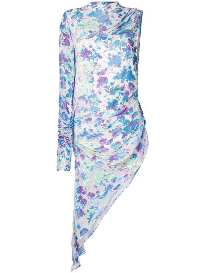 Misbhv Printed One-shoulder Dress - Multicolour
