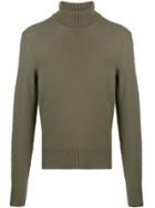 Tom Ford Roll Neck Sweater - Green