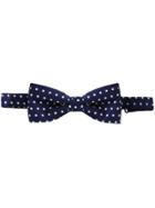 Fefè Polka Dot Print Bow Tie - Blue