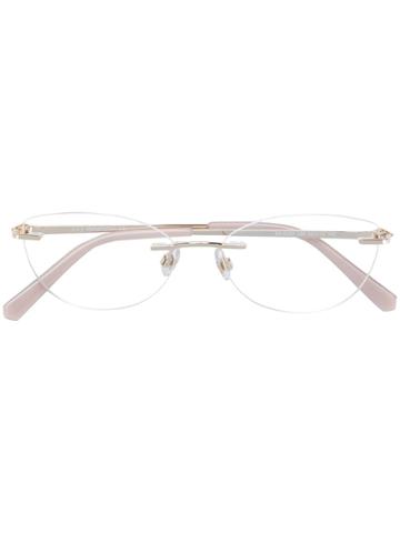 Swarovski Eyewear Cat-eye Frame Glass - Neutrals
