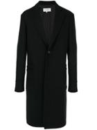Maison Margiela Tailored Fitted Coat - Black